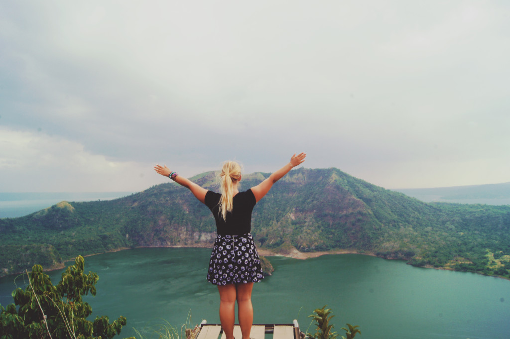 Luzon, Philippines: on top of the Taal volcano.