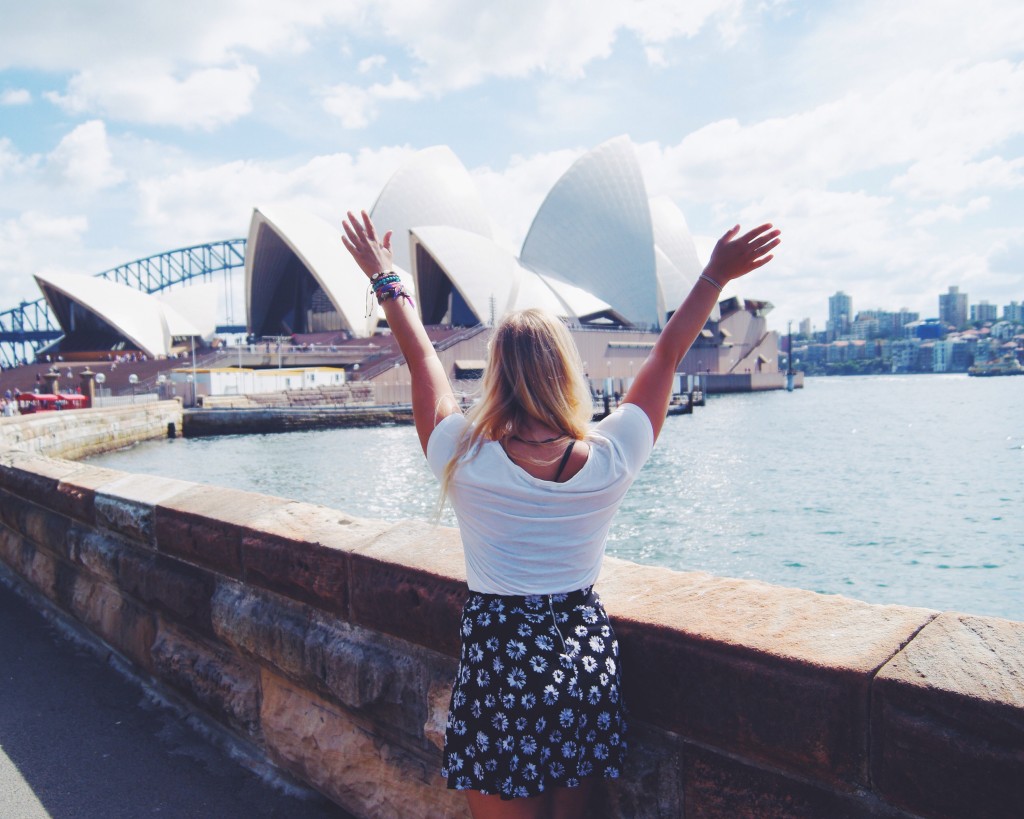 Sydney, Australia: at the Opera House.