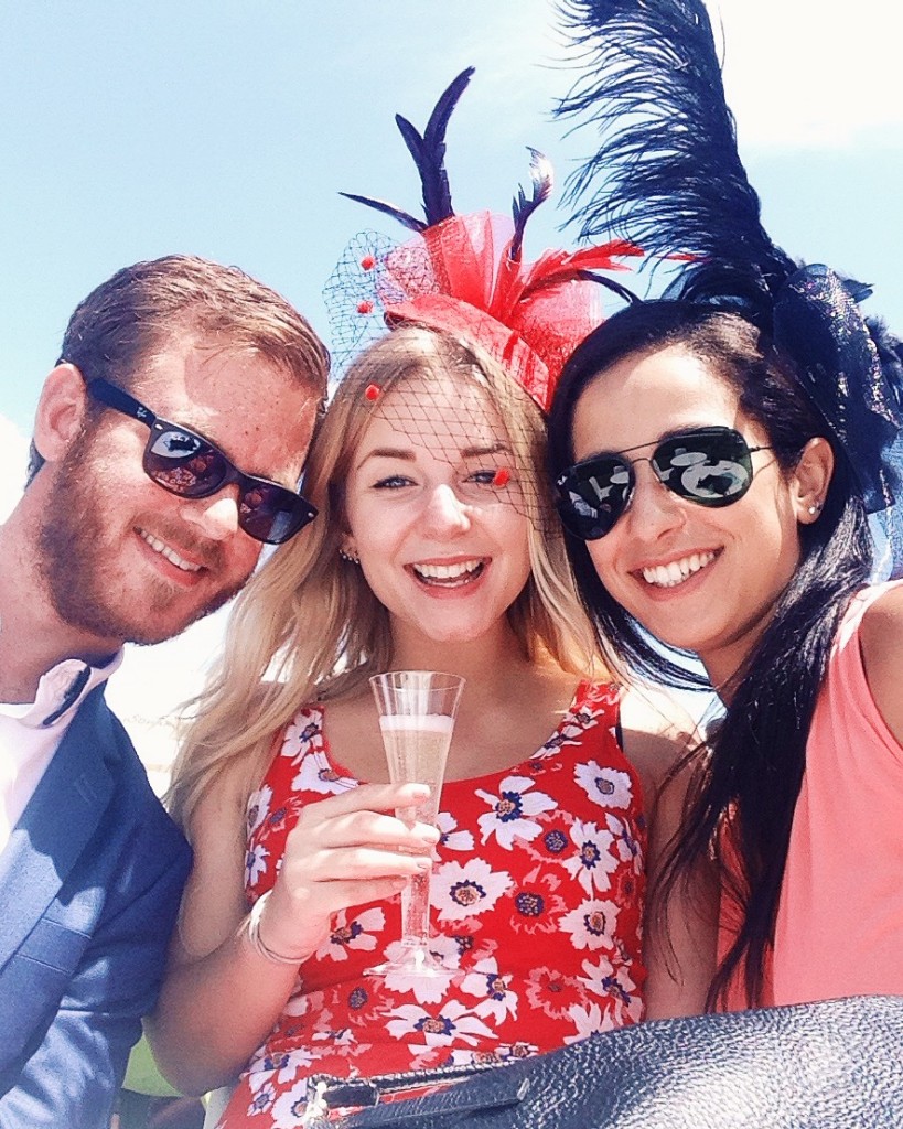 Randwick, Australia: champagne at the races.